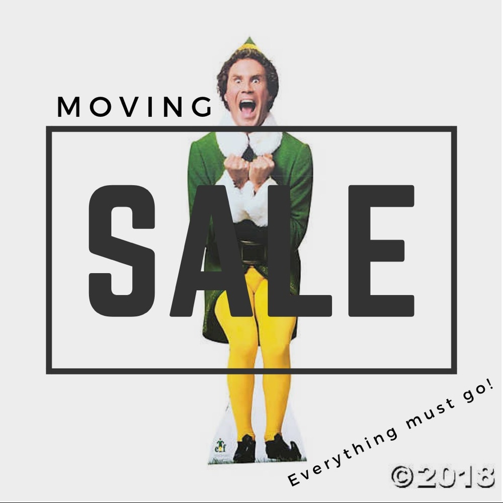 Moving sale!